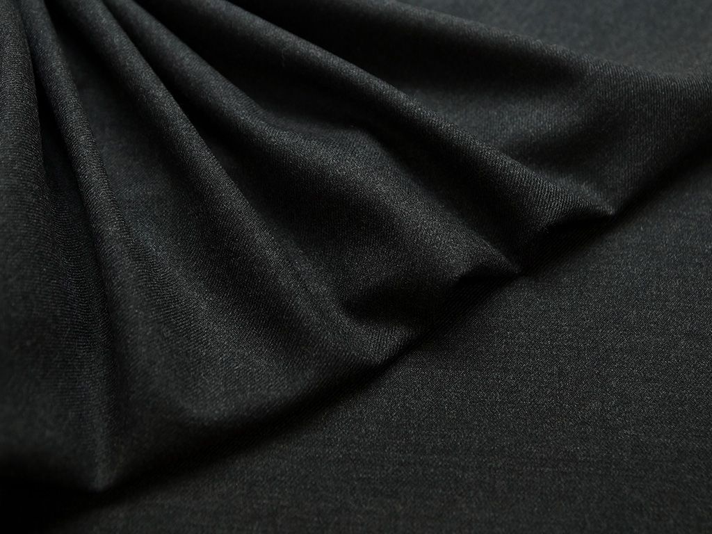 Приобрести Костюмная ткань темно-серого цвета