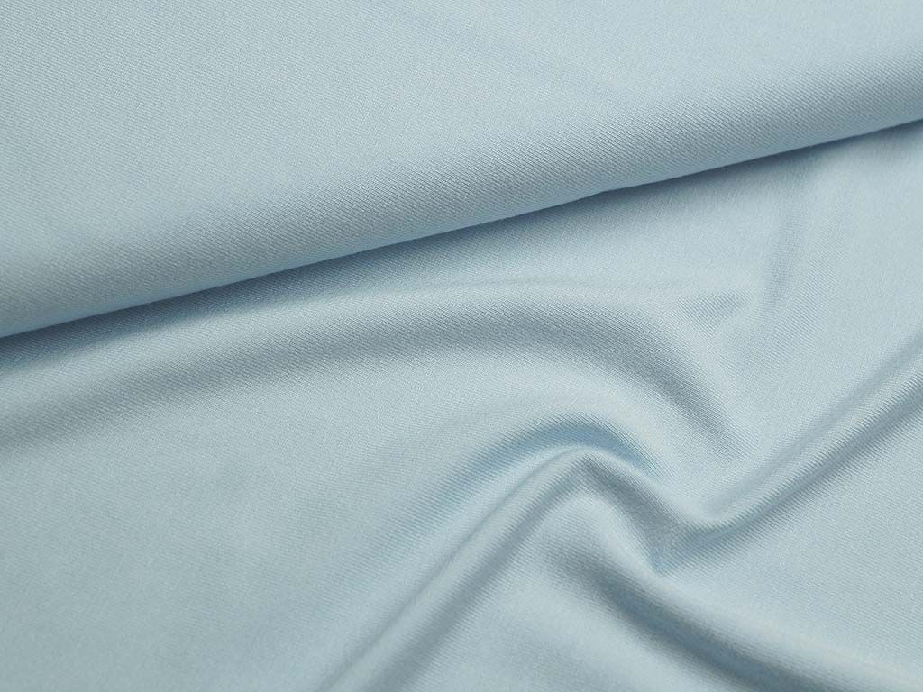 Приобрести Трикотаж футболочный однотонный, цвет пудровый-голубой  (235 г/м2)