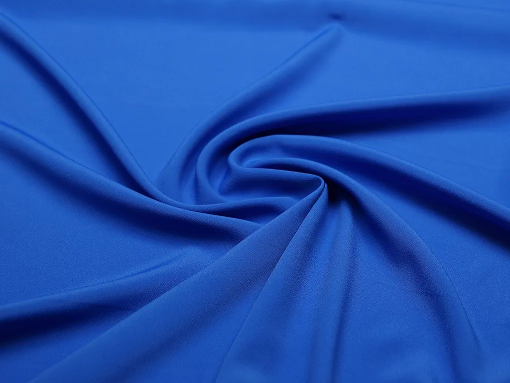 Блузочная ткань василькового цветаизображение