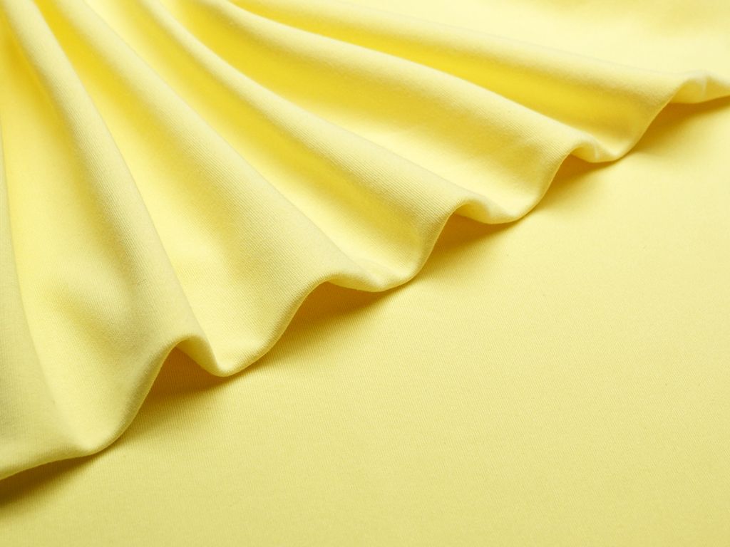 Футер 3-х нитка петля, цвет светло-желтыйизображение