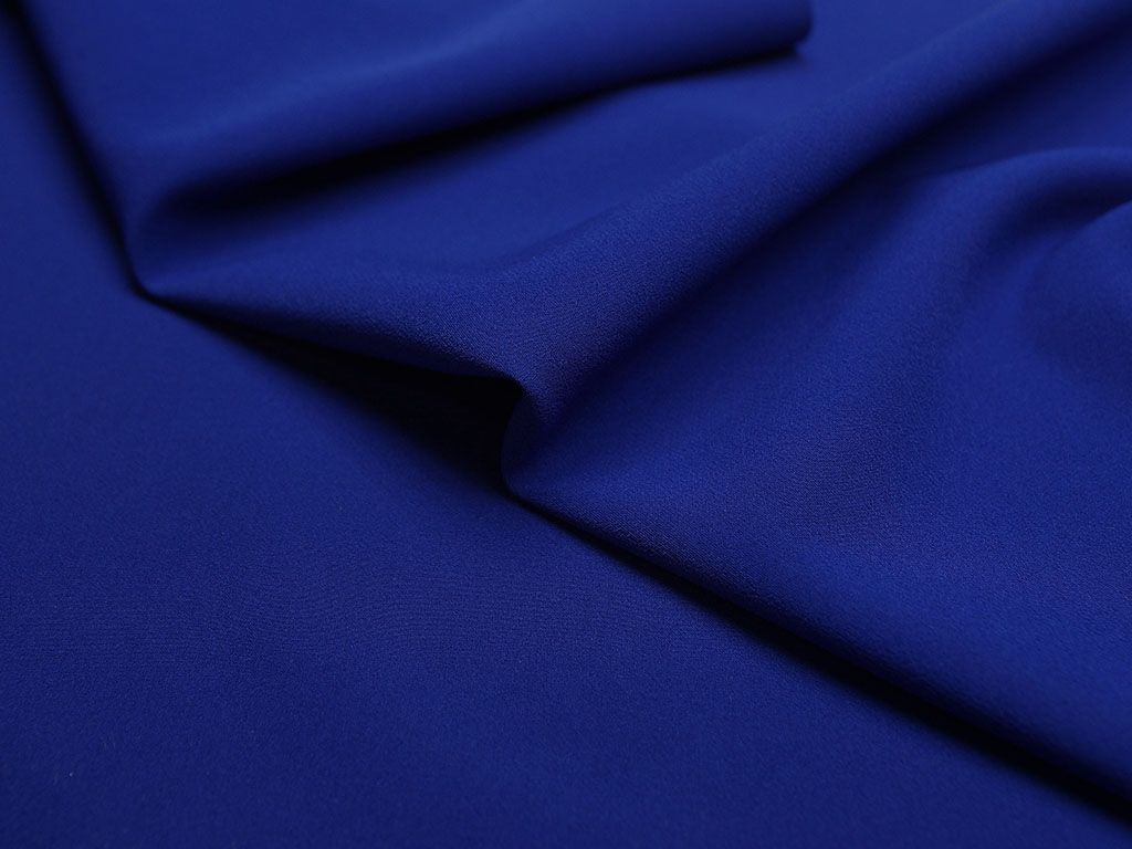 Приобрести Вискозная костюмная ткань викторианского синего цвета