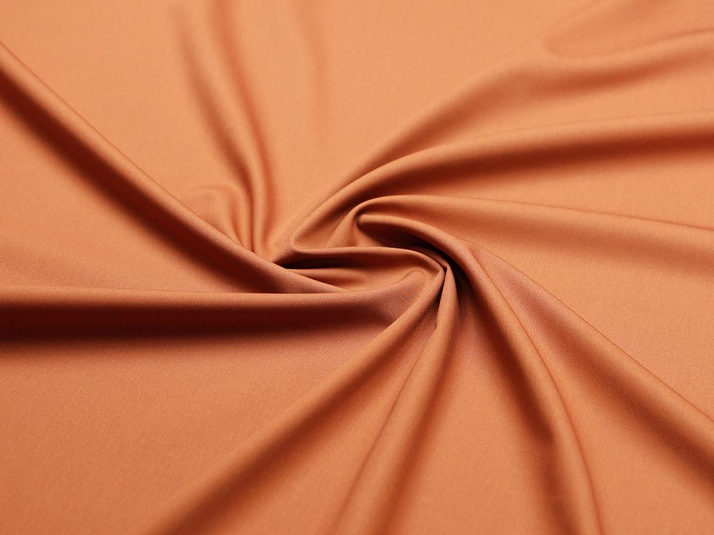 Приобрести Легкая костюмная ткань, цвет теплый коричневый