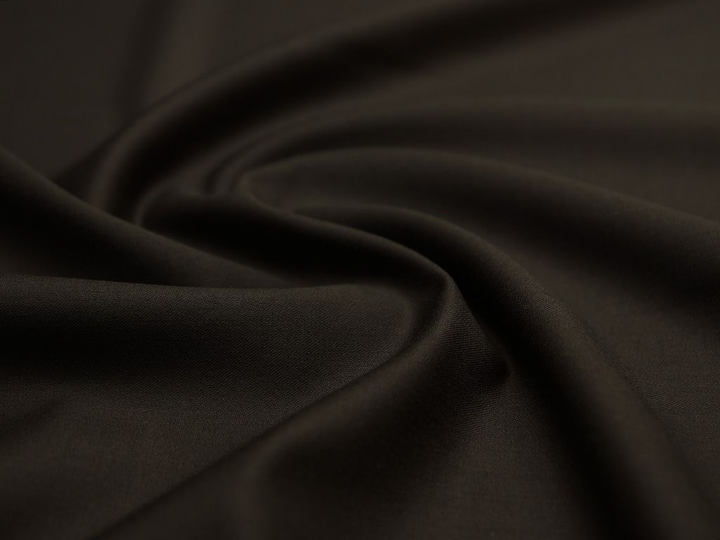 Приобрести Ткань костюмная, цвет: насыщенный коричневый цв.79