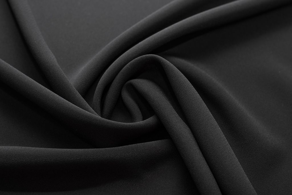 Двухсторонняя ткань "Кади", цвет черныйизображение