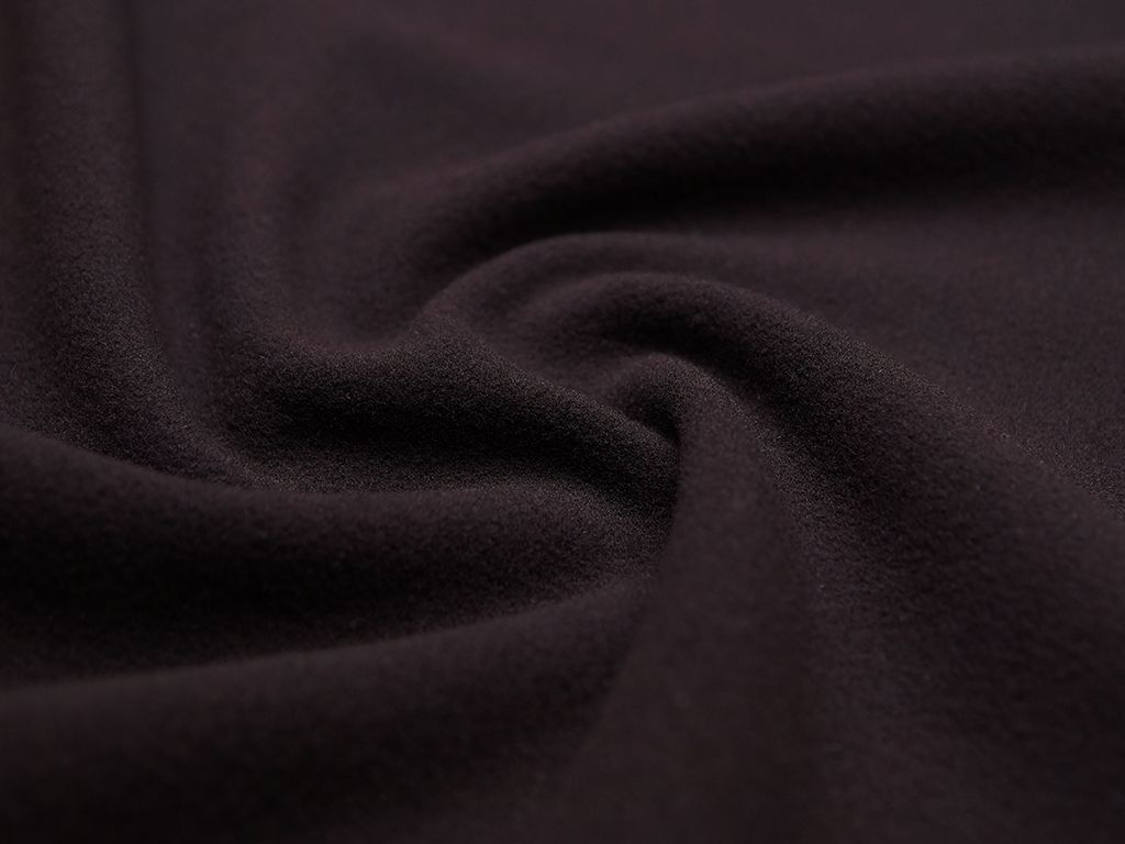 Приобрести Пальтовая шерстяная ткань таинственного фиолетового цвета