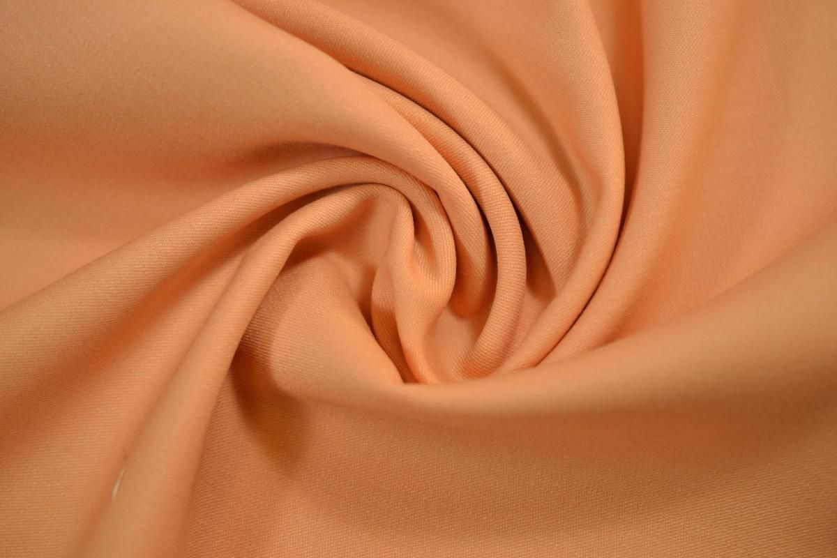 Приобрести Ткань костюмная, цвет: нежный персик цв.1521