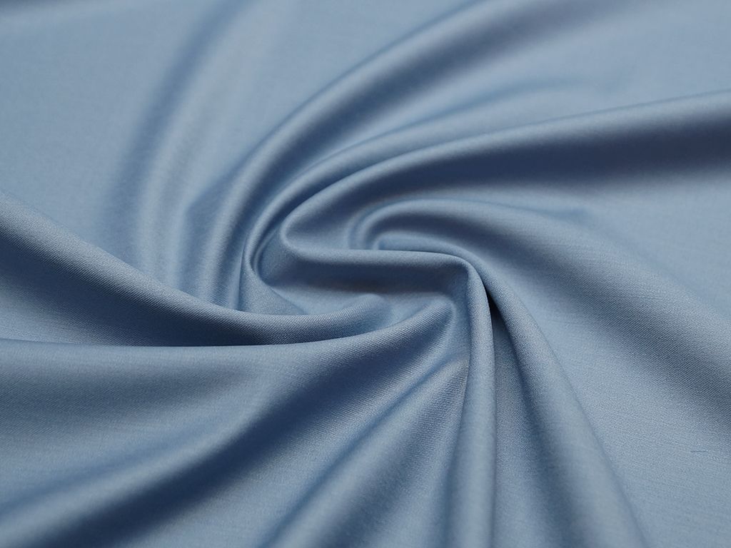 Ткань костюмная двухсторонняя стальной синий цв.97/1изображение