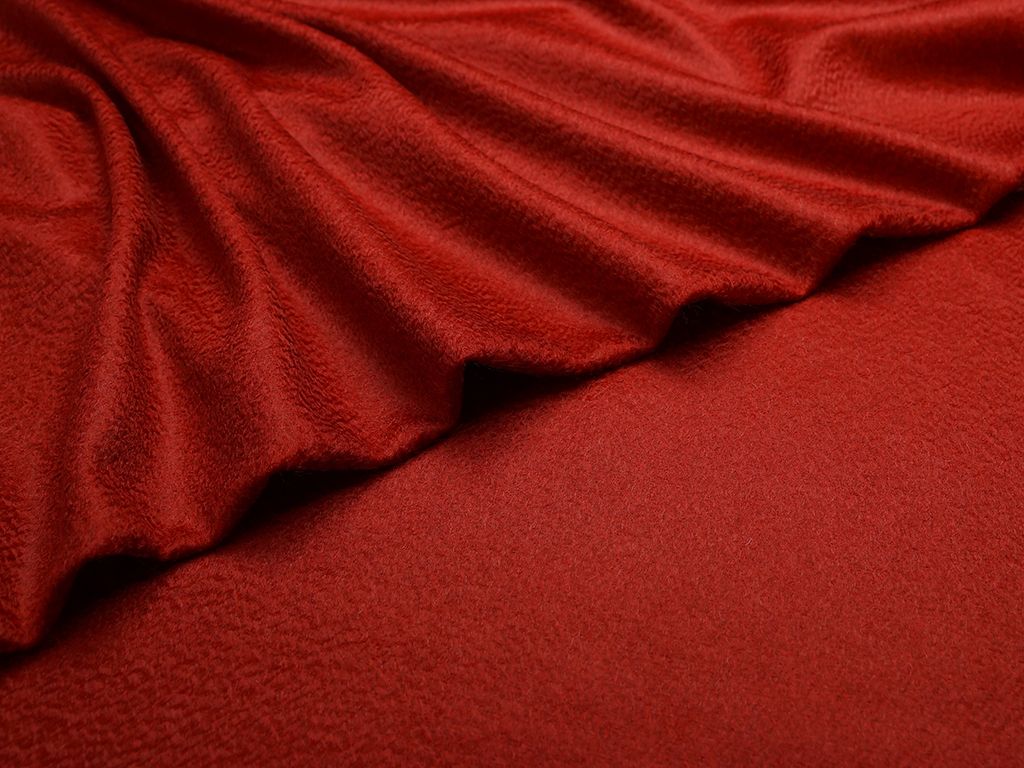 Приобрести Пальтовая ткань со средним ворсом, бордовый цвет