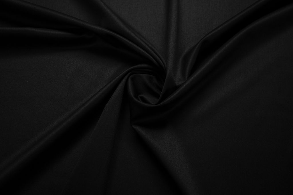 Костюмно-плательная ткань, цвет чёрныйизображение