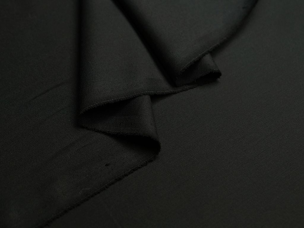Приобрести Легкая костюмная ткань, цвет черный