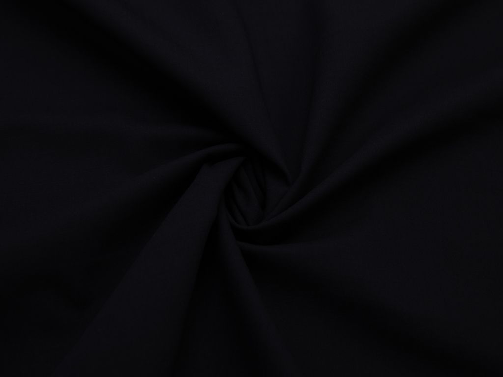 Дублированная костюмная ткань с водоотталкивающим эфеектом, цвет черныйизображение