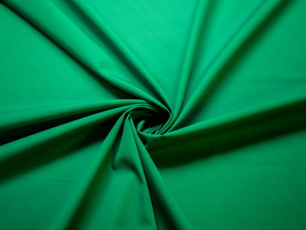 Классическая сорочечная ткань однотонная, цвет ярко-зеленыйизображение