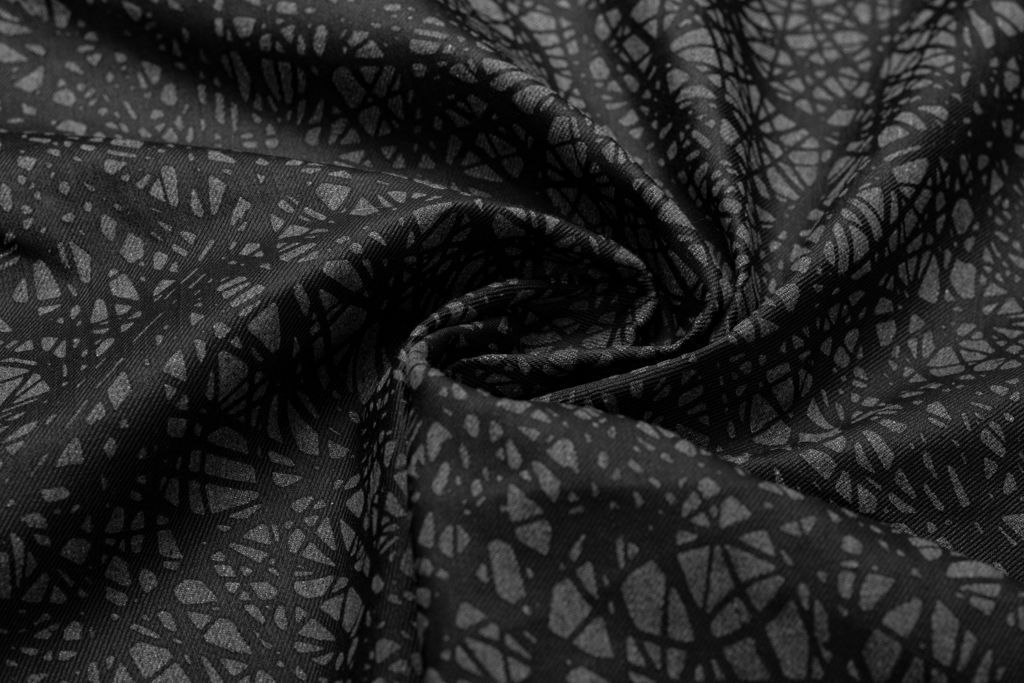 Джинса с рисунком "Паутина", цвет серыйизображение