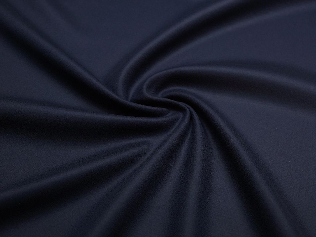 Двухслойная пальтовая ткань, цвет ночного небаизображение
