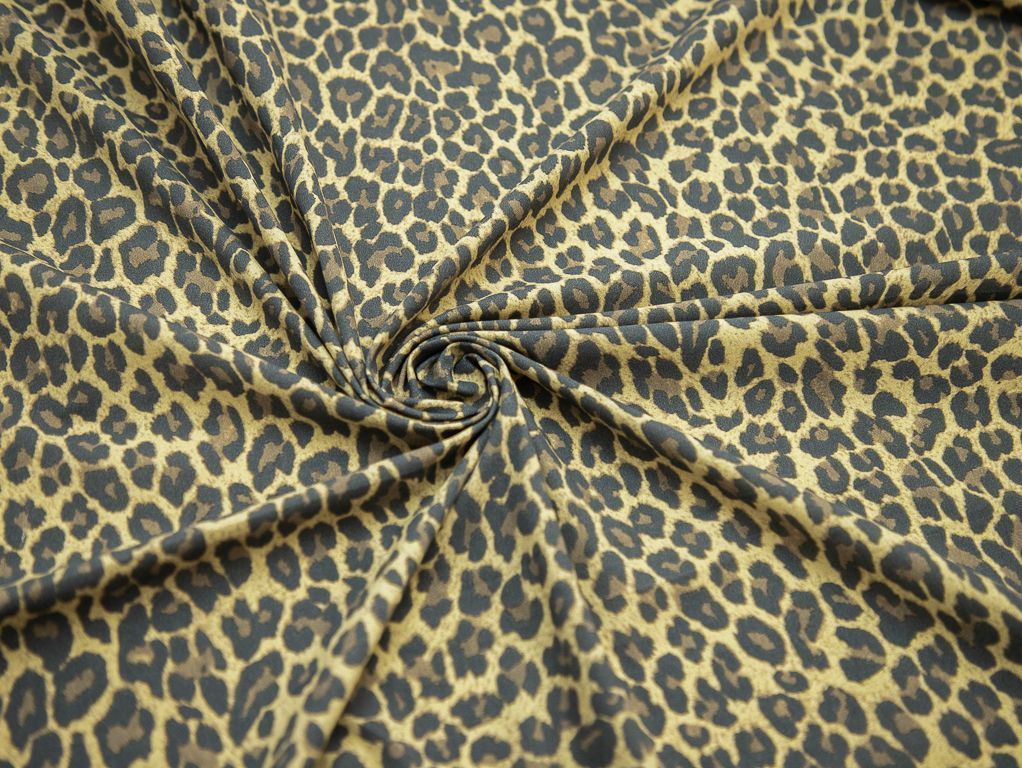 Бифлекс с рисунком "леопард", цвет бежево-коричневыйизображение