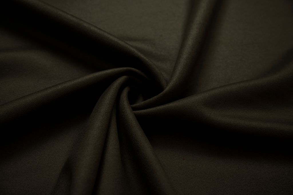 Двухслойная пальтовая ткань, цвет хакиизображение
