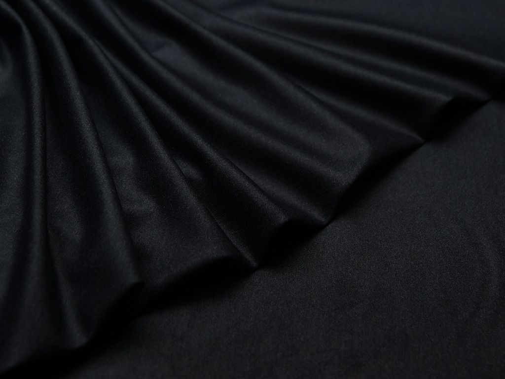 Приобрести Великолепная костюмная ткань темно-синего цвета  (228 гр/м2)