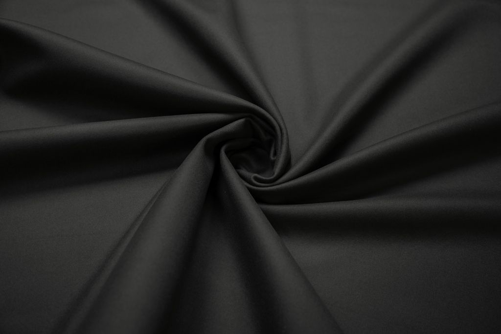 Пальтовая ткань  сукно, цвет темно-серыйизображение