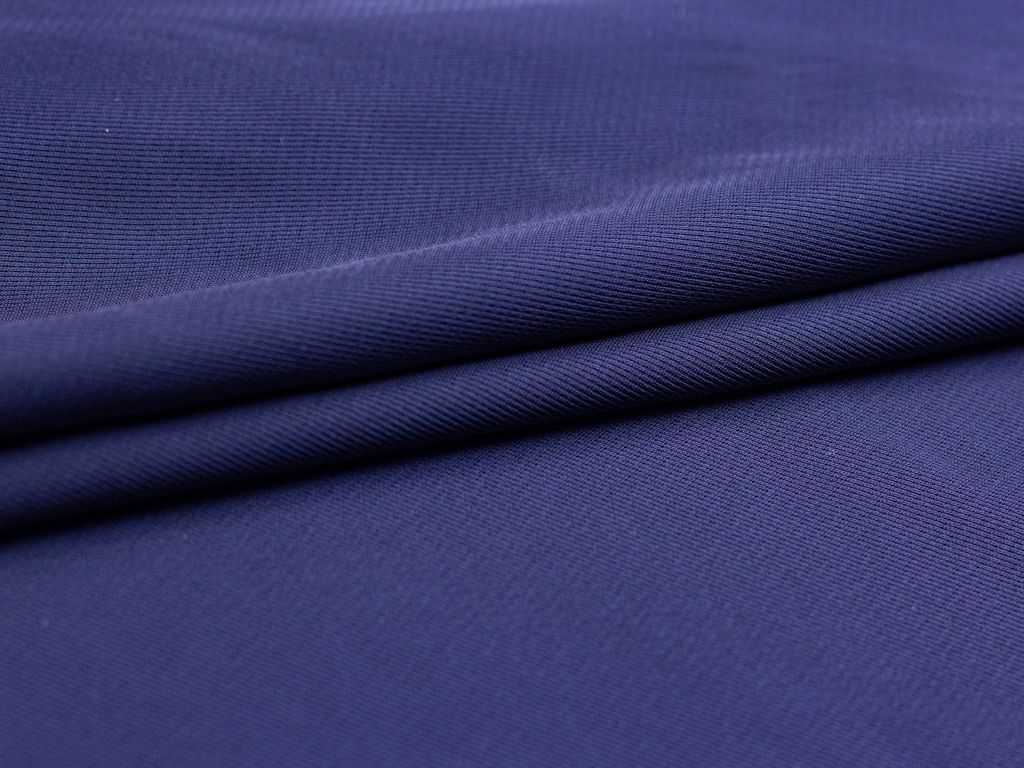 Приобрести Вискозная плательная ткань темно-синего цвета