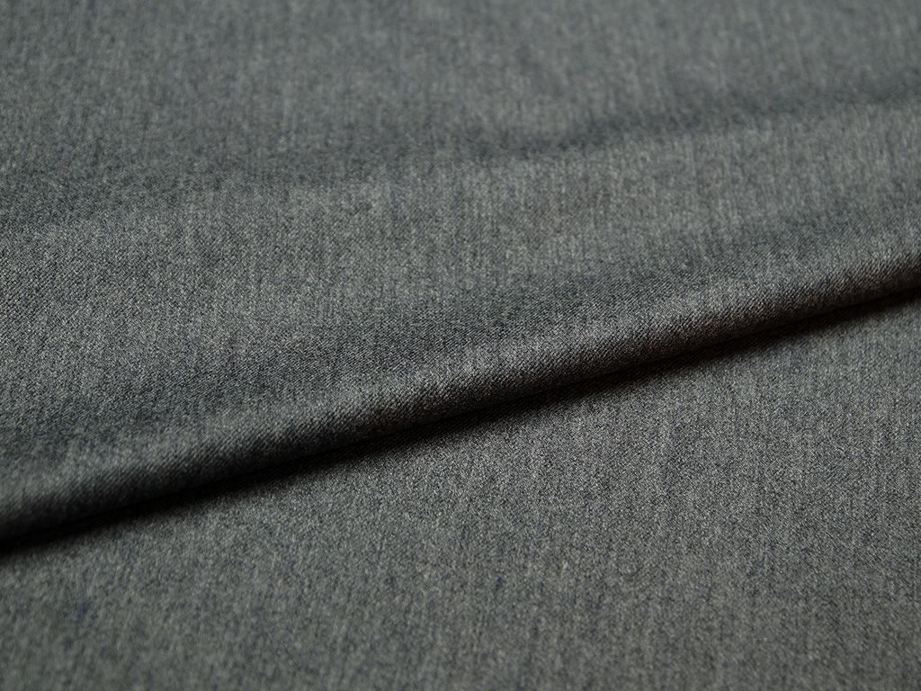 Приобрести  2х сторонняя костюмная ткань, серый меланж (272 гр/м2)