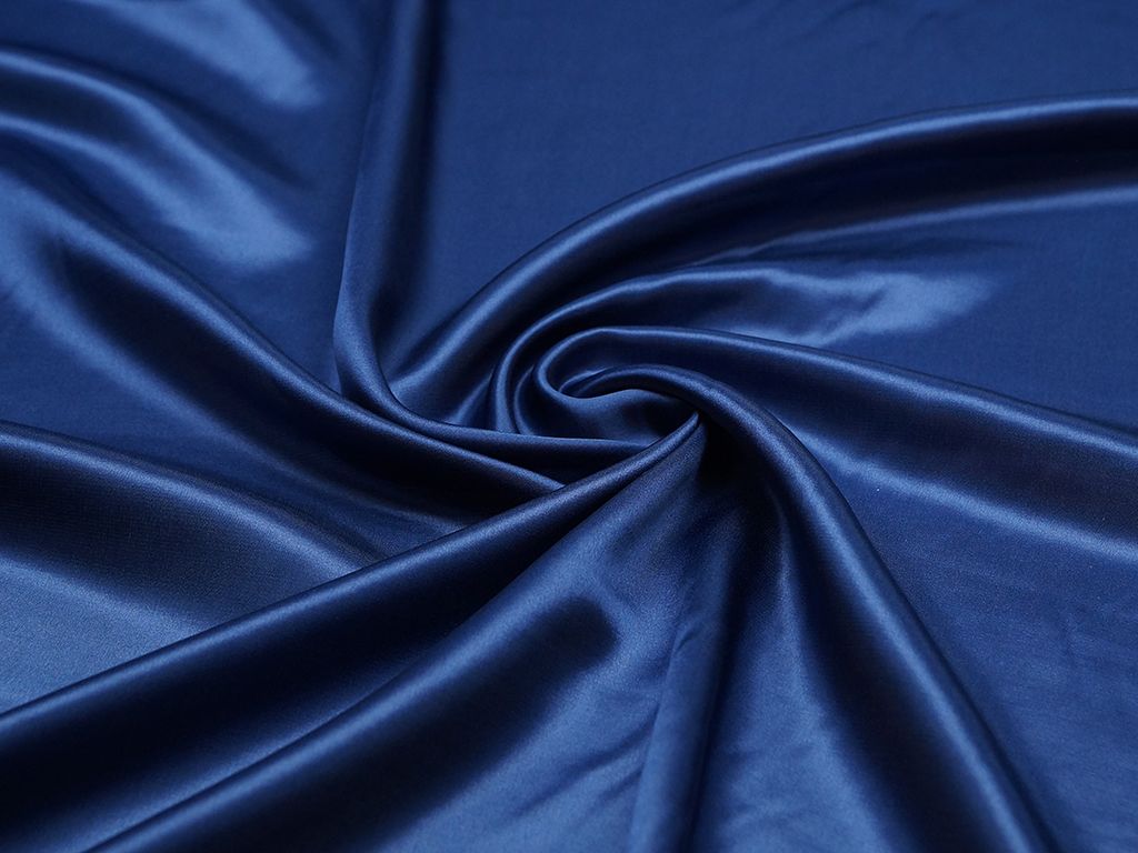 Ткань блузочная, цвет синийизображение