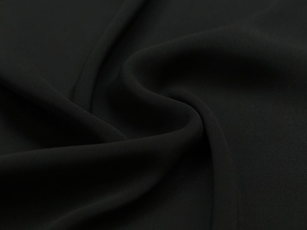 Блузочно-плательное Кади, цвет черныйизображение
