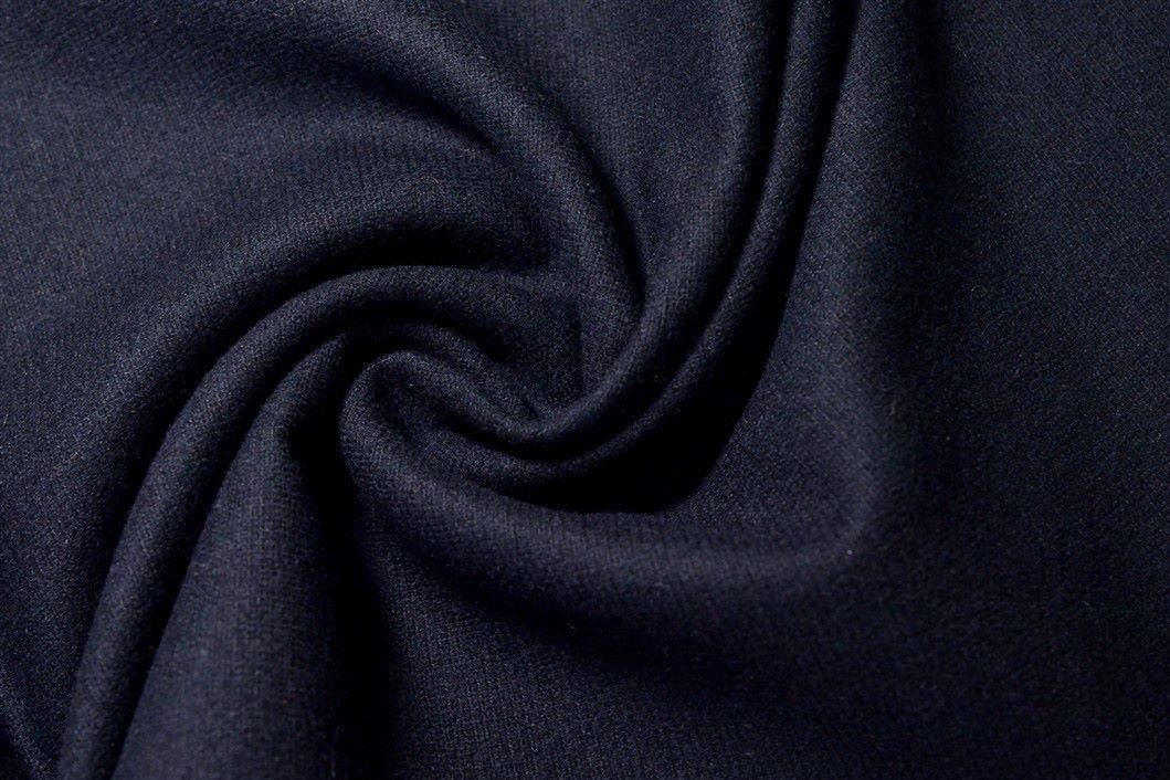 Ткань костюмная шерстяная, цвет: черныйизображение
