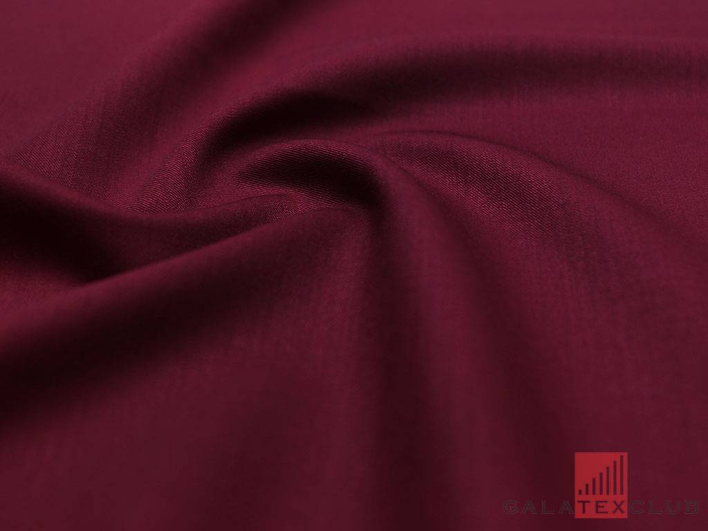 Ткань костюмная, цвет: спелая вишня цв.93изображение