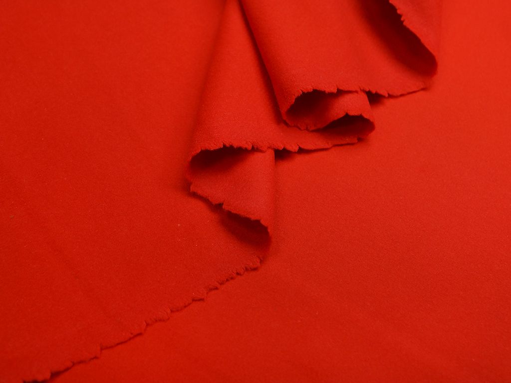 Приобрести Двухслойная пальтовая ткань, цвет красный
