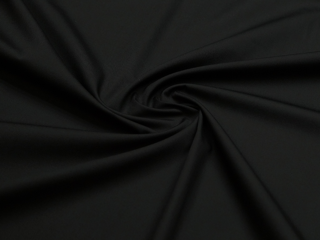Сорочечная ткань поплин, черного цветаизображение