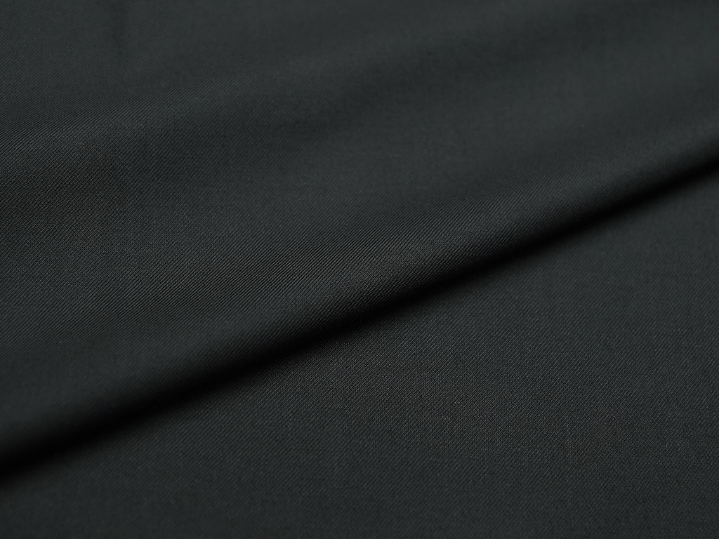 Приобрести Классическая костюмная ткань черного цвета