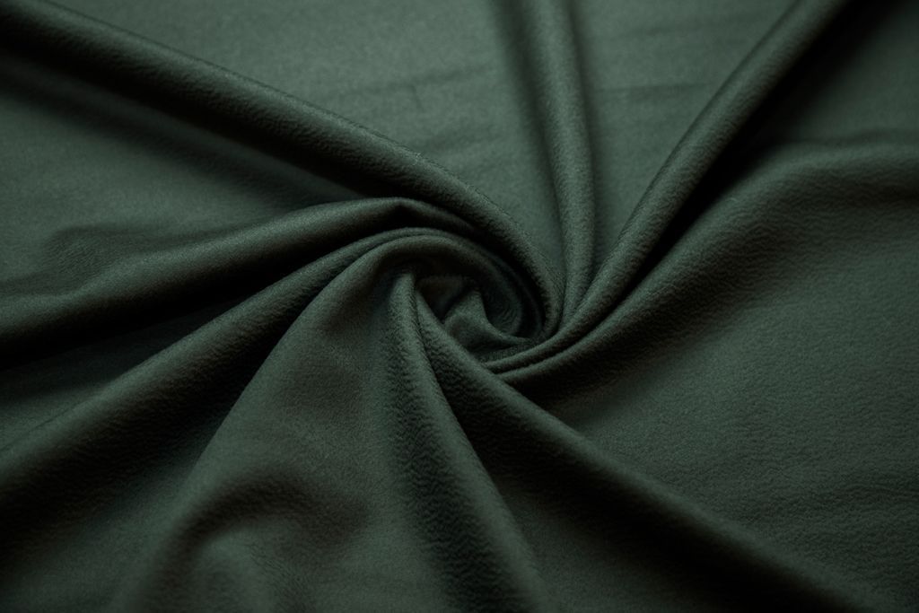 Дублированная пальтовая ткань с ворсом волной, цвет хакиизображение