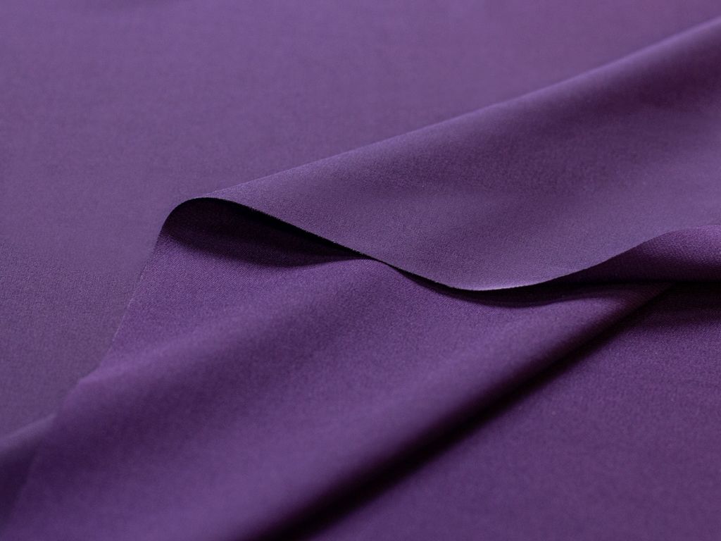 Приобрести Искусственный шелк, цвет темно-фиолетовый №15