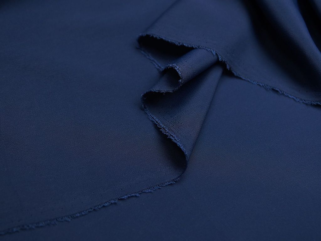 Приобрести Блузочная ткань синего цвета