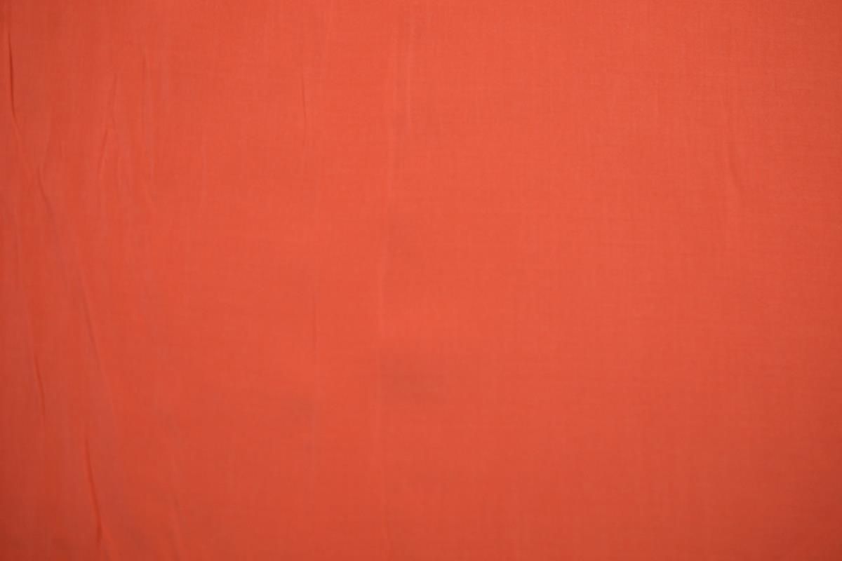 Приобрести Ткань блузочная, цвет: международный оранжевый