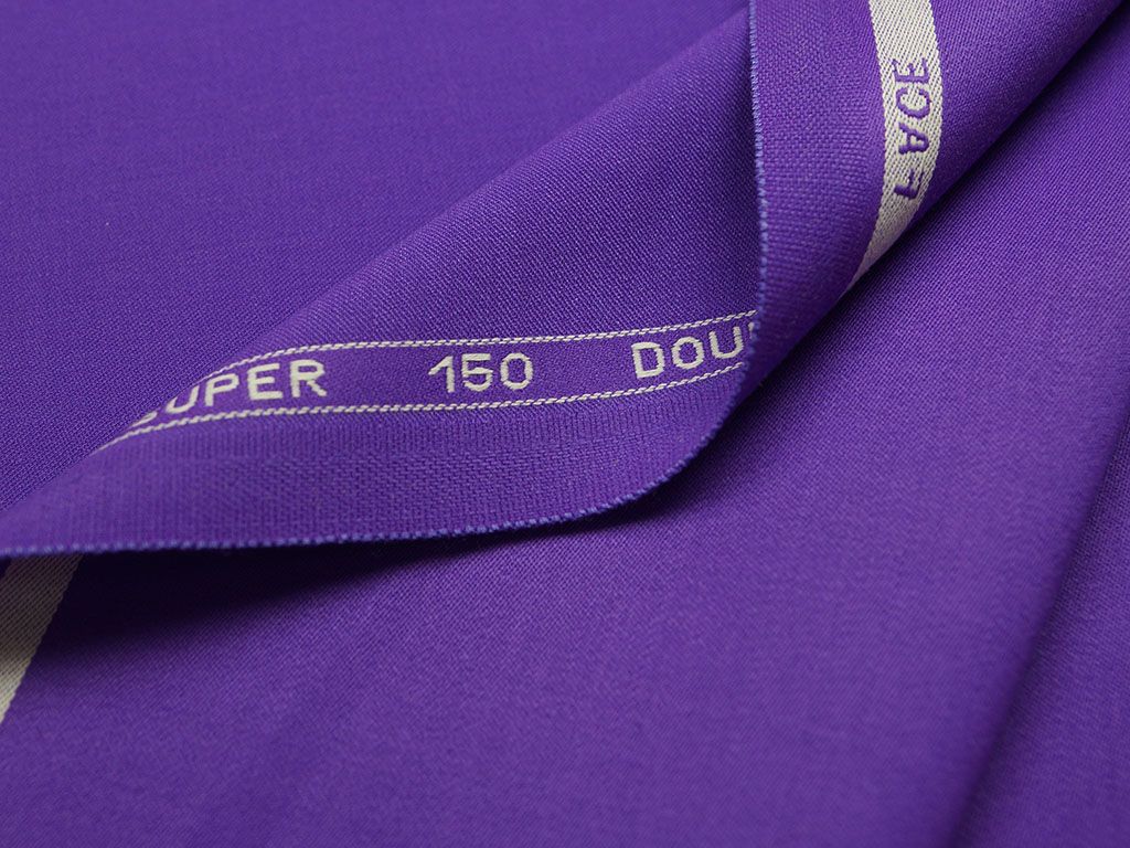 Приобрести Ткань костюмная двухсторонняя Лейтмотив, цвет фиолетовый цв.15