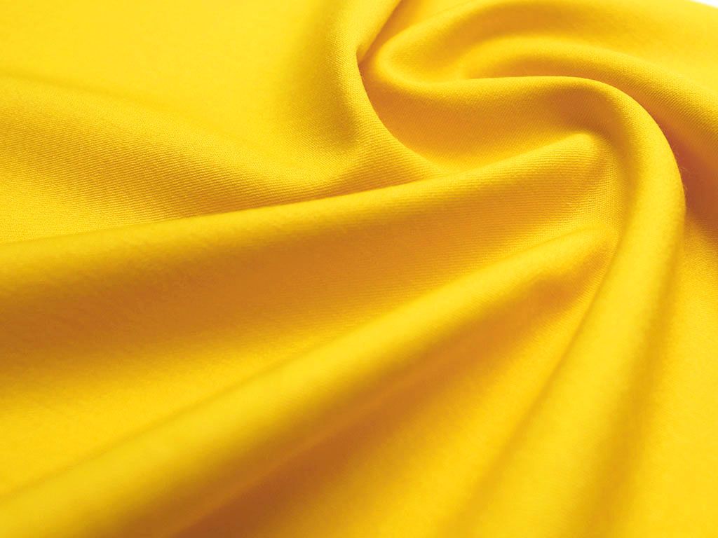 Приобрести Ткань костюмная канареечно-желтого цвета цв.1518