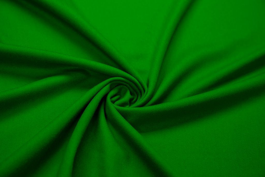 Костюмно-пальтовая ткань , цвет ярко-зеленыйизображение