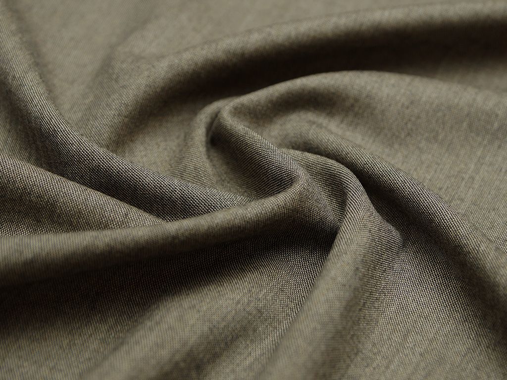 Изысканная костюмная ткань серо-коричневого цветаизображение