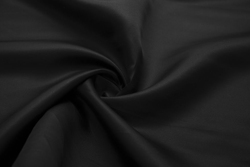 Тафта однотонная, цвет черныйизображение