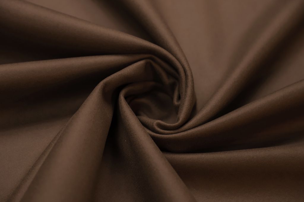 Пальтовая ткань  сукно, цвет теплого шоколадаизображение