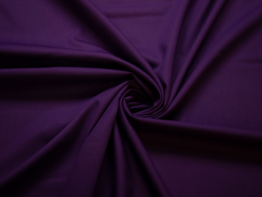 Легкая костюмная ткань, цвет насыщенный фиолетовыйизображение
