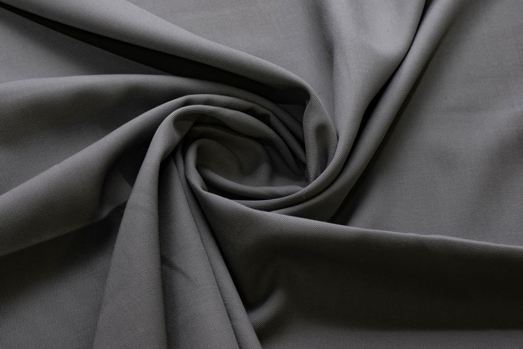 Двухсторонняя костюмная ткань, цвет серыйизображение