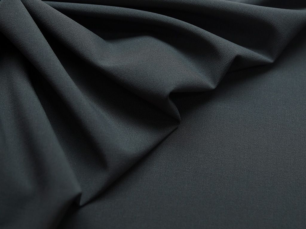 Приобрести Классическая костюмная ткань темно-серого цвета