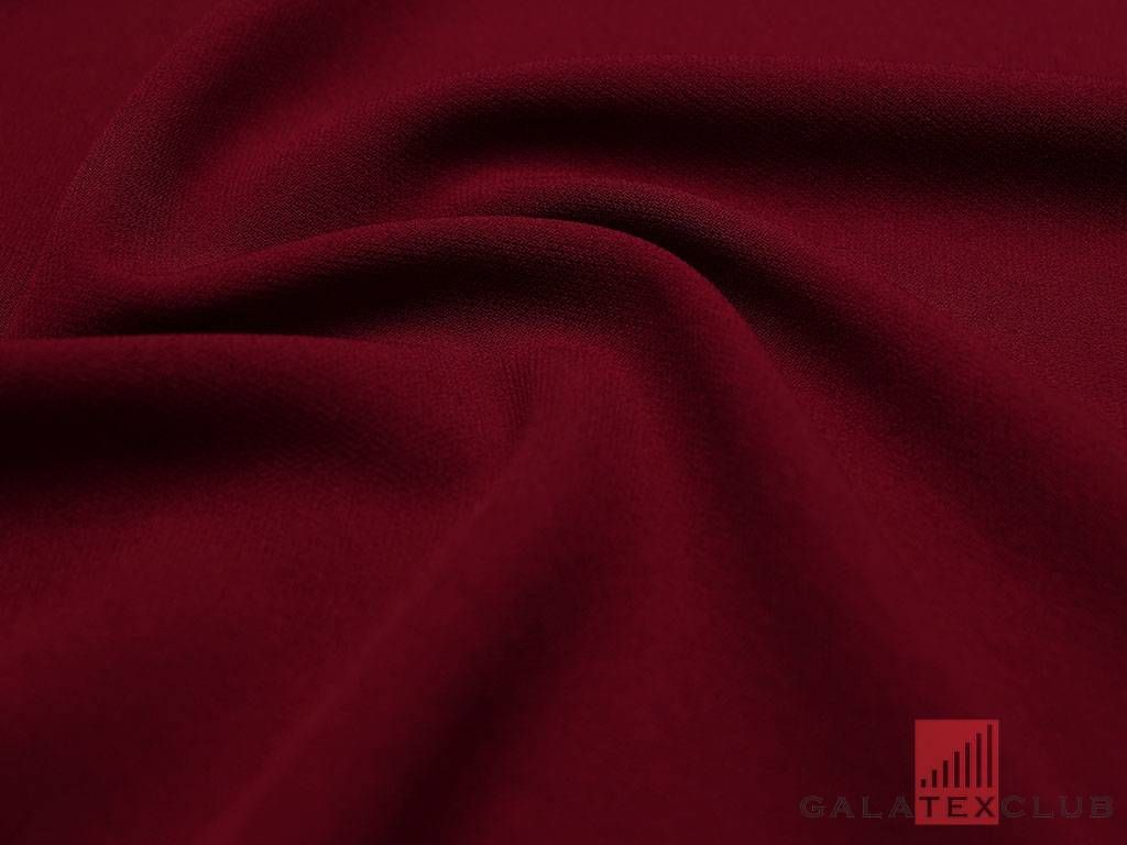 Приобрести Ткань плательная "Кади", однотонная, цвет бордовый