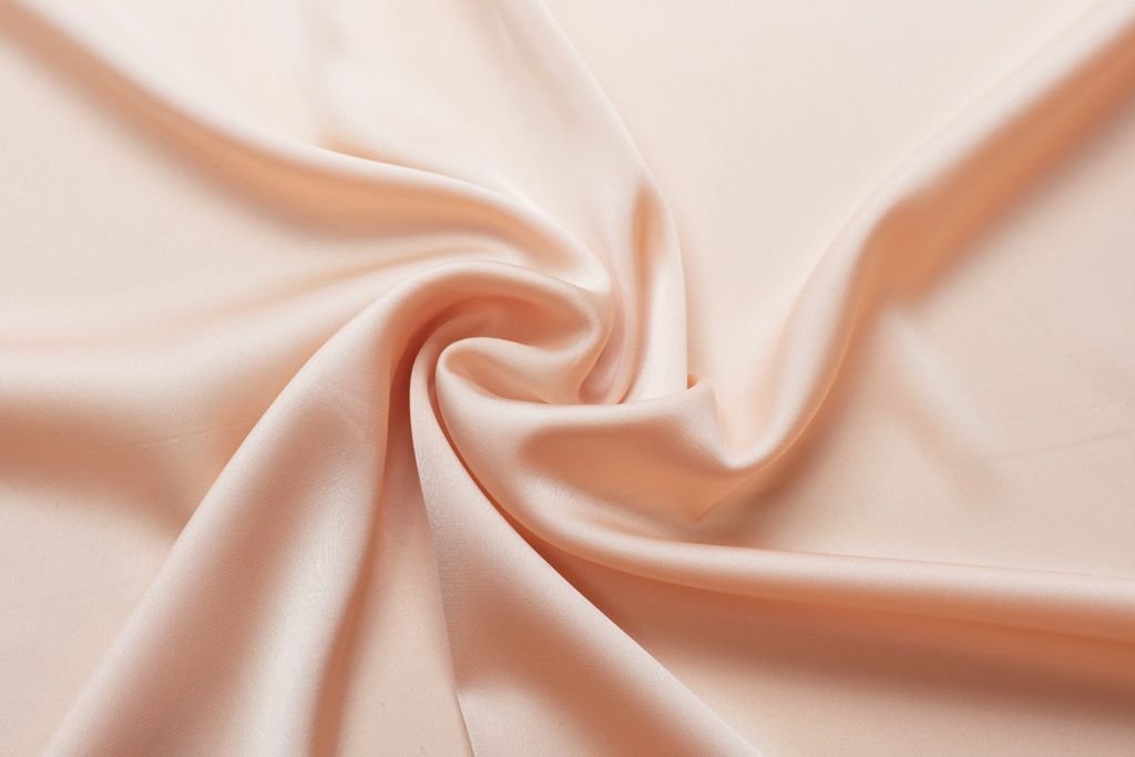 Искусственный шелк, цвет пудрово-персиковыйизображение