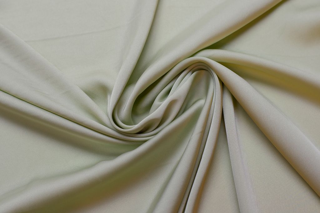 Искусственный шелк, цвет серебристо-зеленыйизображение