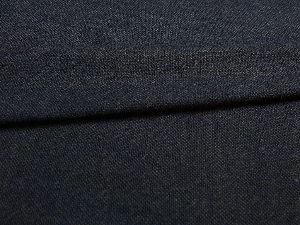Приобрести Двухсторонняя пальтовая ткань с фактурой рогожка, цвет черный-серый
