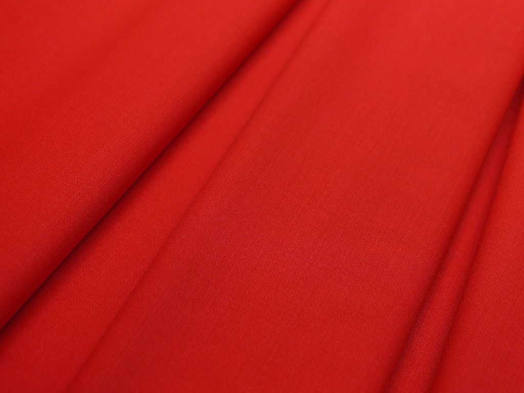 Приобрести Ткань костюмная, цвет: холодный красный цв.711