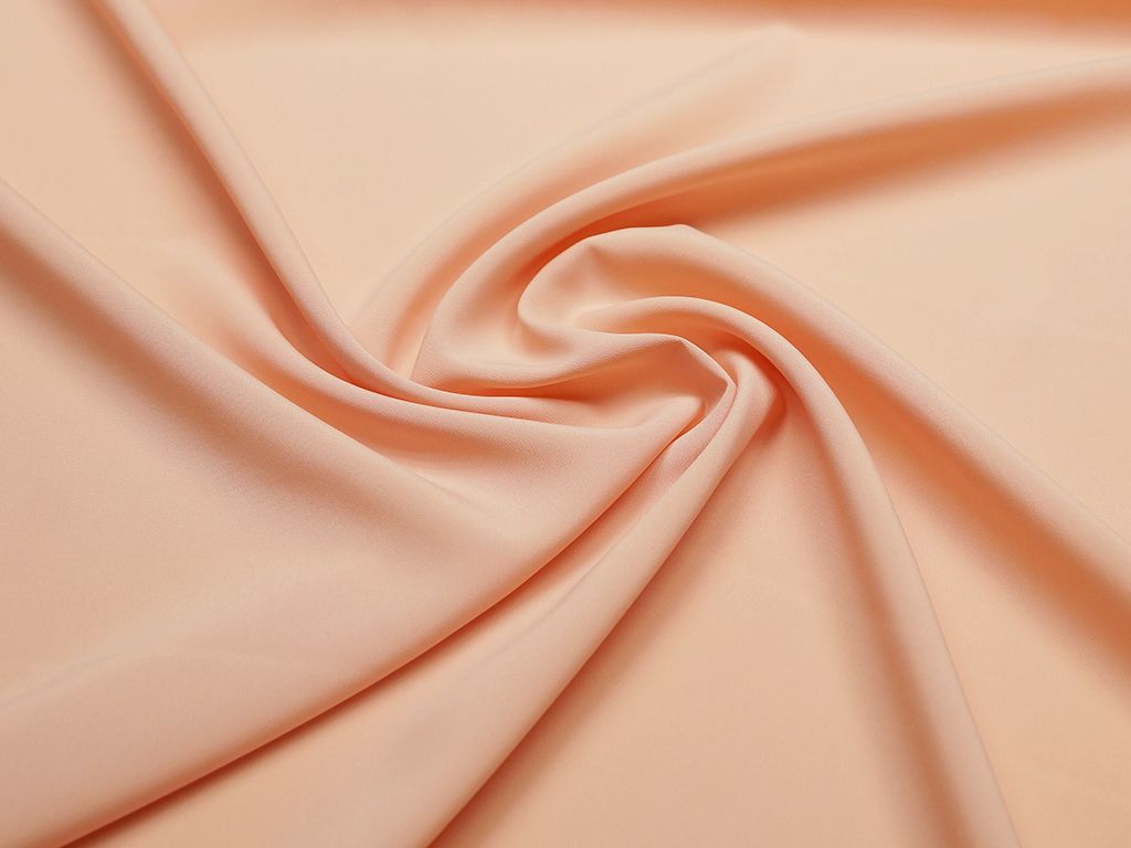 Блузочная ткань персикового цветаизображение